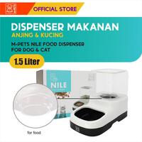 Gambar M-Pets Nile Food Dispenser 1,5 Liter / Tempat Makan Anjing Kucing dari M-Pets Volk Pets Indonesia Kota Tangerang 1 Tokopedia