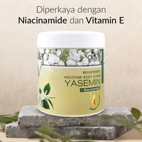 Gambar deviti Combo 2 Moisture Body Scrub Yasemine 1 KG Extract Jasmine Lulur Cream Tanpa Bilas BPOM CMB02 - Not Specified dari Deviti Kota Administrasi Jakarta Barat 4 Tokopedia