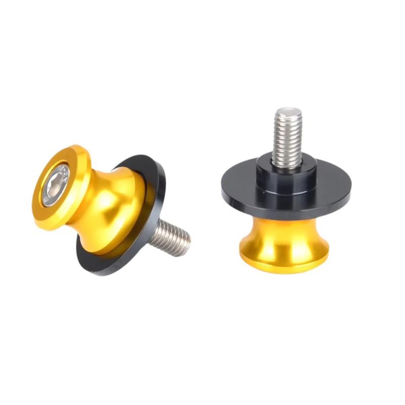 Product Introduction of 2pcs  Creative Universal Motorbike Stand Lifting Frame Screws Swingarm Spools Slider Arm Stand Screws 17