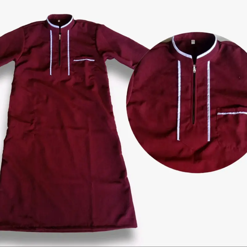 Jubah gamis Anak Laki-laki Usia 1__3__5__7 _9_11_13Tahun Setrip 0
