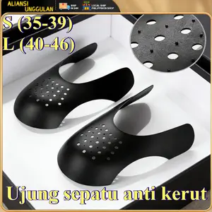 1Set Pelindung Sepatu Sneakers Shield Anti Crease, Penjaga Ujung Sepatu Olahraga, Penutup Kepala Sepatu Anti Kerut