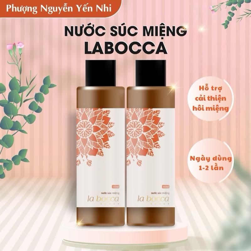 :Combo 2 chai Nước Súc Miệng La Bocca ( 150ML) - hỗ trợ cải thiện mùi hôi [ live ]