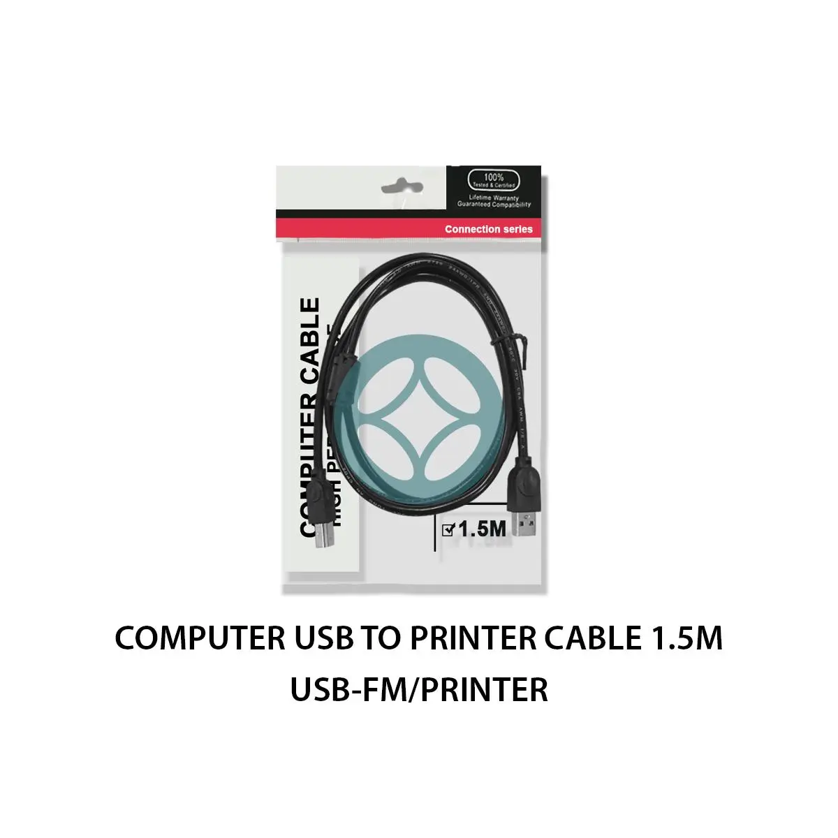 Computer USB To Printer Cable 1.5M High Performance - USB-FM/PRINTER ...