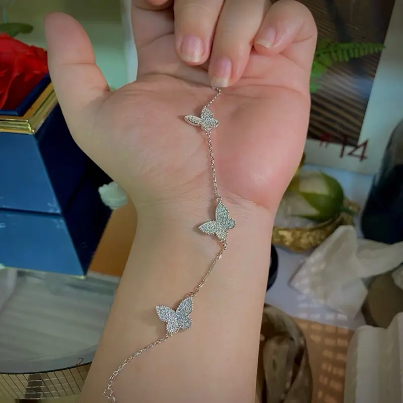 LO20 lắc tay nữ bư.ớ.m xoàn ( Chọn màu )