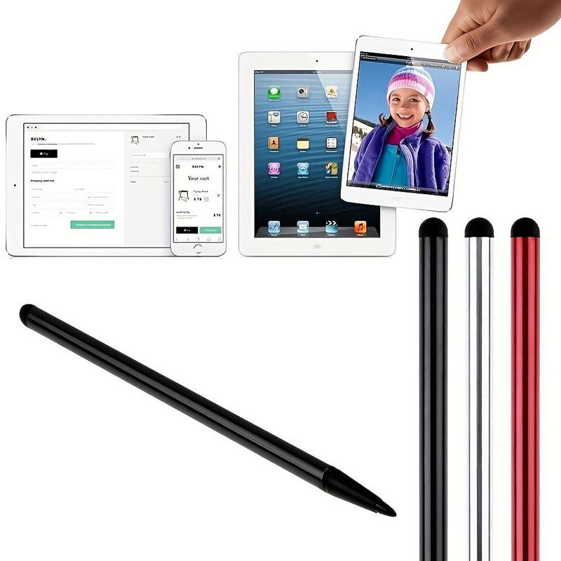 2 in 1 Phone Touch Screen Stylus Pen, Dual-functions Stylus Pen for Phones & Tablets, Tablet Accessories 5