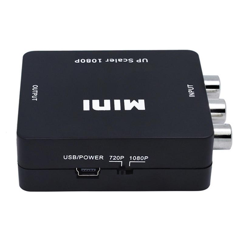 Product Introduction of Bộ chuyển đổi AV sang HDMI, 1 bộ, Hỗ trợ đầu ra độ nét cao 1080p hoặc 720p, Không cần cài đặt trình điều khiển, Cầm Tay, linh hoạt, cắm và chạy Phụ Kiện 106