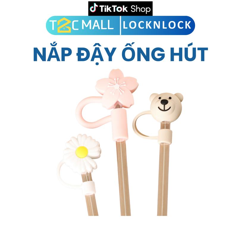 Nắp Đậy Ống Hút LocknLock Nút Đậy Ống Hút Bình Giữ Nhiệt Silicon Cute Dễ Thương TLL091-3 T2C Mall
