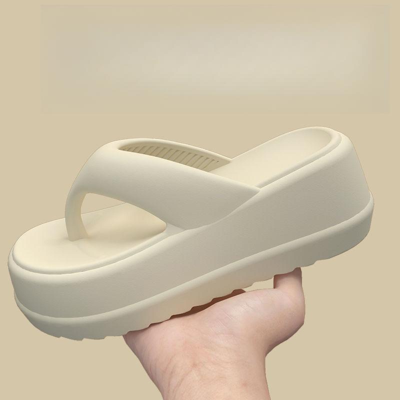 Mùa Hè EVA Tăng Chiều Cao 7cm Kẹp Chân Dép, Phụ Nữ Mặc Bên Ngoài Chống Trượt Đế Mềm Dép Mát " Giao Hàng Trong Vòng 24 Giờ" 0