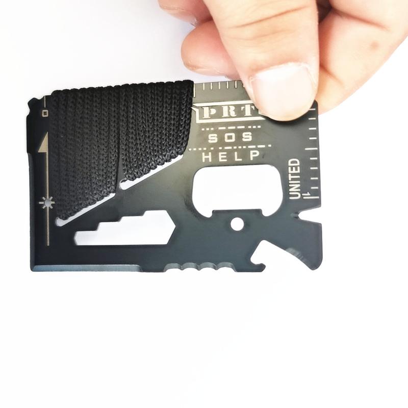 EDC Credit Card Multifunctional Pocket Hunting  Outdoor Sports Camping Hiking Survival Rescue Emergency Tools Multi Tool 2