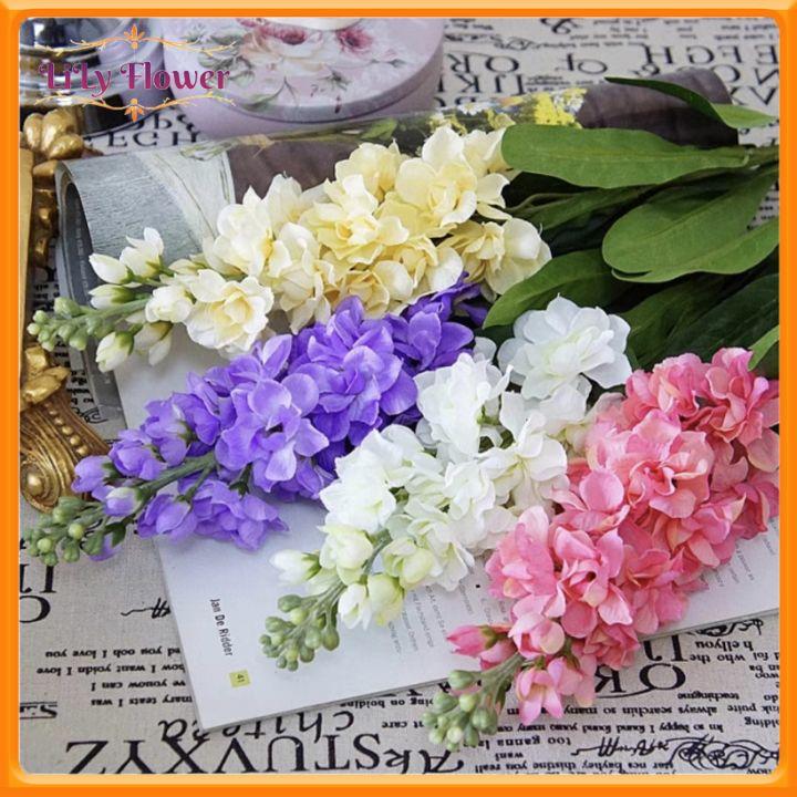 Hoa Lụa Cao Cấp Hoa Phi Yến Châu Âu Sang Trọng Lãng Mạn Trang Trí Cao 80cm LL-124 2