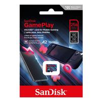 Gambar SanDisk GamePlay microSD Card for Mobile and Handheld Console Gaming 190Mbps 256GB - (SDSQXAV-256G-GN6XN) dari GGSTORESBY Kota Surabaya 4 Tokopedia