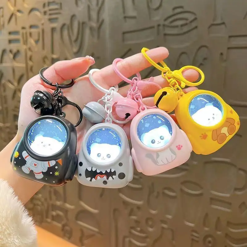Cute will glow keychain, couple anime cartoon backpack pendant, night light;New Year gift dolls;dolls;Dolls