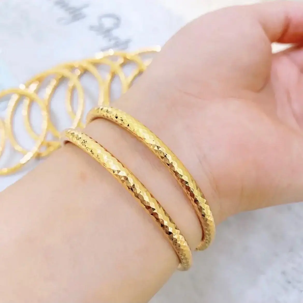 Cặp lắc tay lu thống bình an