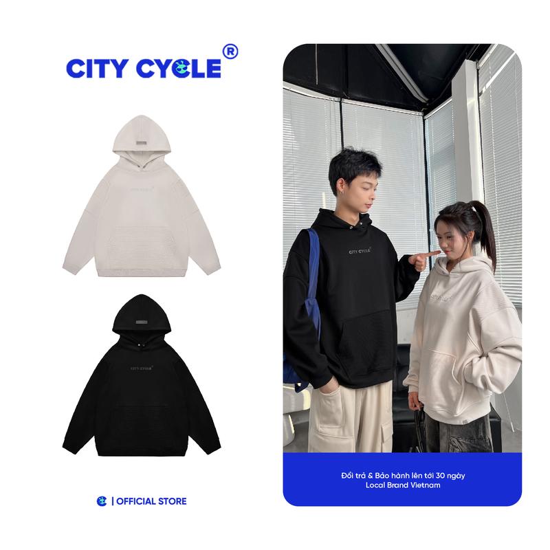Áo hoodie dày nỉ nam nữ Local Brand Chính Hãng City Cycle Áo Hoodie Lucent