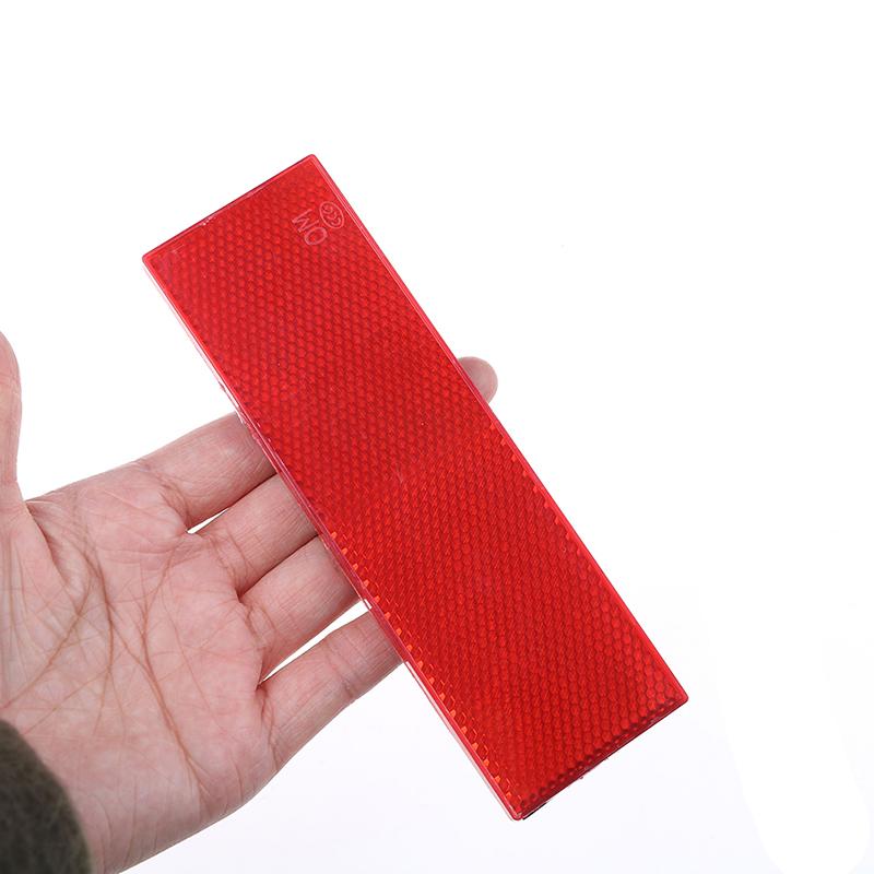 Miếng Dán Phản Quang An Toàn, Màu Đỏ Và Trắng, Cảnh Báo, Cho Xe Hơi Và Xe Tải, 1 Chiếc 5