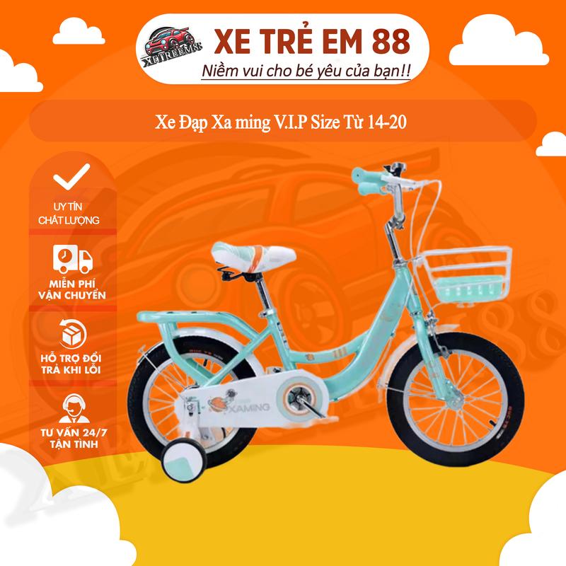 Xe Đạp Xa ming V.I.P Size Từ 14-20 Đủ Màu Sắc Cho Bé Đồ Chơi càng  carbon xác  xe xe  đạp điện 1m30 xe  đạp bê ga xe  dap axe  locking fixed gear xe  đạp xe  đạp gray  f15 xe  martin xe đạp 360 fixed gearm mtb  tay cong xe  đạp xe  đạp