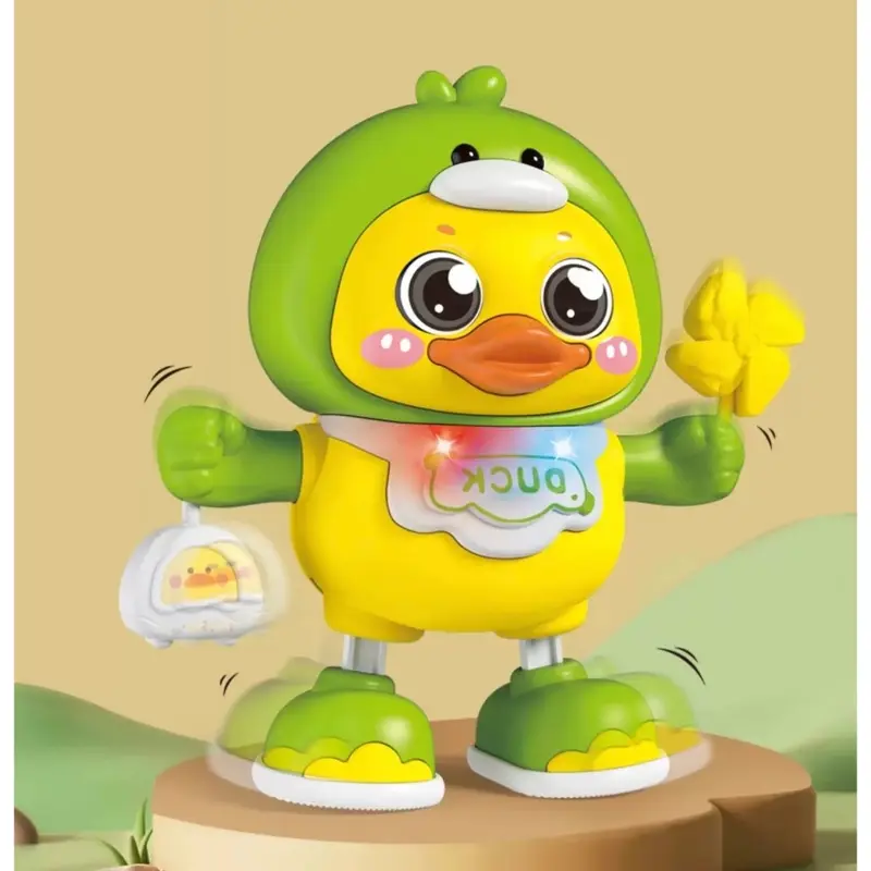 HAPPYTOYS.888 #C87 Mainan Dancing Bebek / Mainan Anak Dancing Duck / Mainan Anak Bebek Joget Music dan Lampu 2