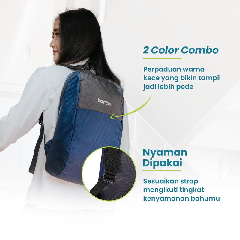 TORCH Widara Tas Ransel Punggung Sekolah Kuliah - Backpack Mahasiswa Murah Terbaru 4