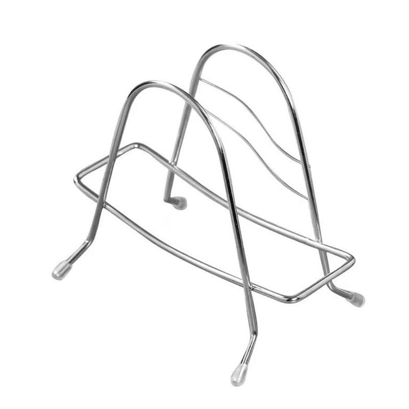 Product Introduction of Kitchen Stainless Steel Cutting Board Rack Chopping Board Organizer Household Holder Stand V6L3 14
