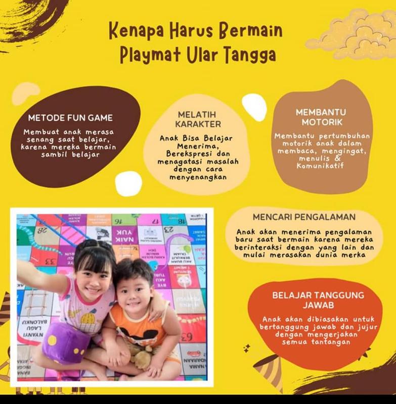 Permainan Anak Ular Tangga Jumbo 5