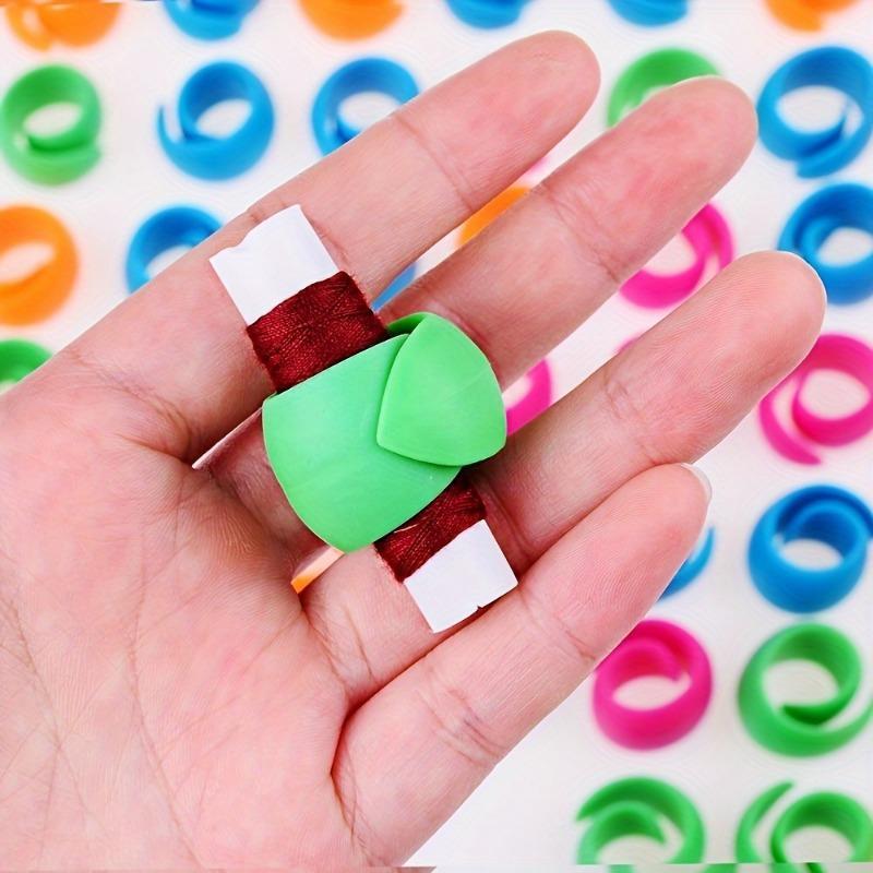 Random Color Sewing Thread Spool Saver, 30pcs/set Colorful Sewing Thread Spool Protector,  Sewing Supplies for Home & Cloth Shop 5
