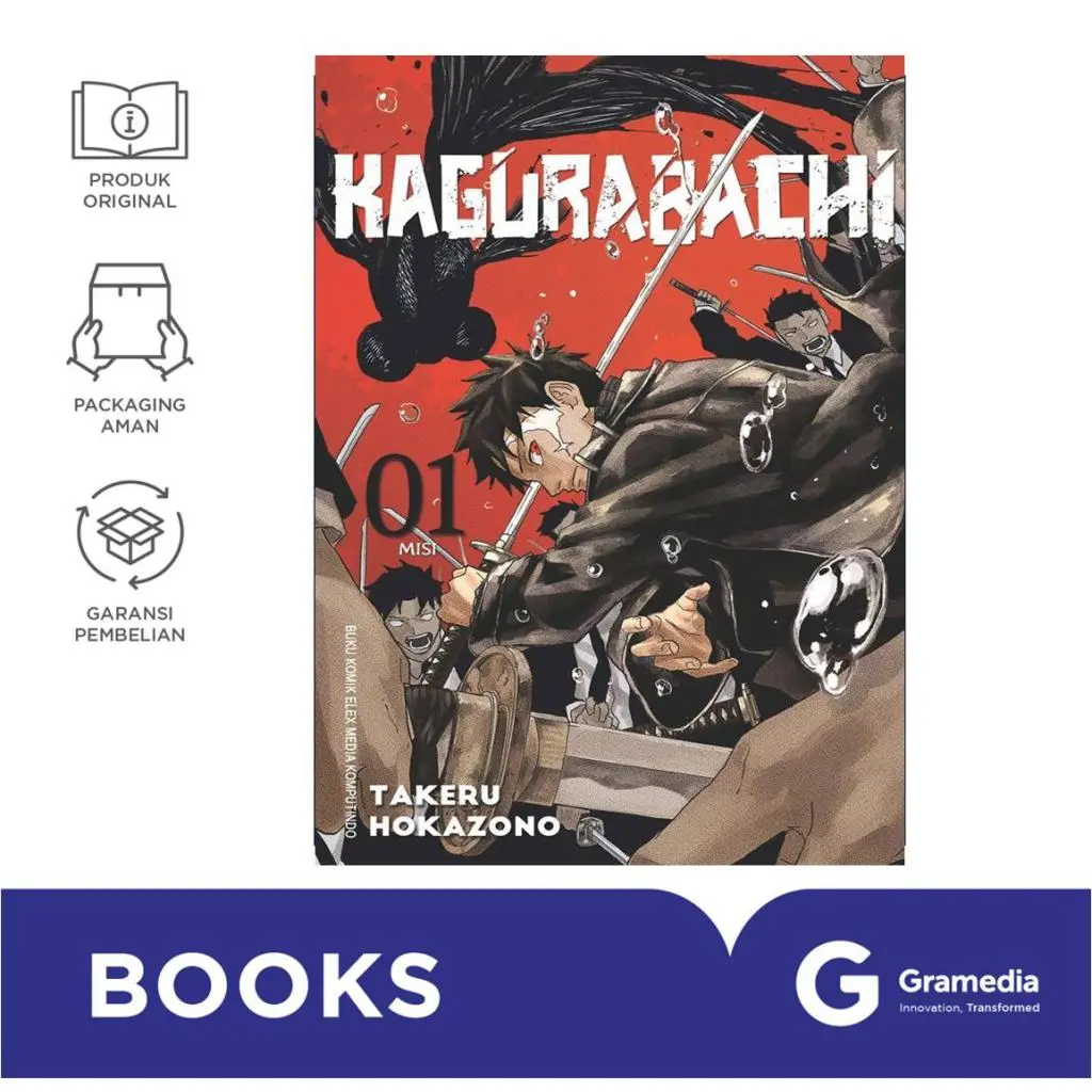 Komik Kagurabachi 01 (Takeru Hokazono)