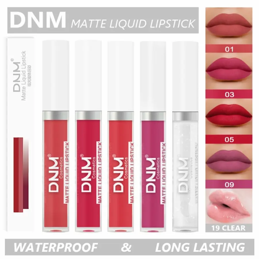 MATTE LIPCREAM LIQUID LIPSTICK WATERPROOF & LONG LASTING DNM LA082