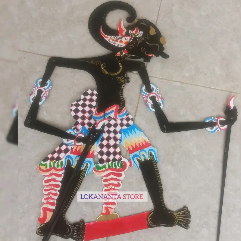 BIMO/BIMA WERKUDARA WAYANG KULIT BAHAN KERTAS KARTON DUPLEK 1