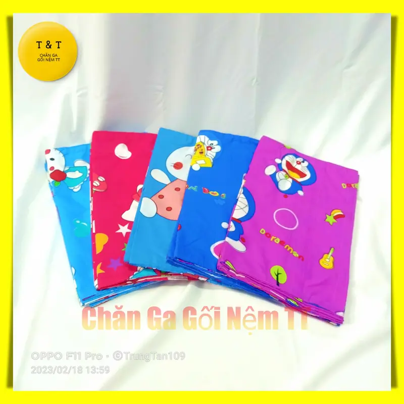 Vỏ gối nằm, Vỏ gối ôm Cotton Poly đủ kích thước - Áo gối - giao ngẫu nhiên - Có thể giặt 1