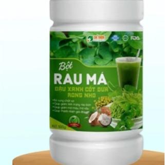 Combo 3 hộp 500g Bột rau má dùng cho người ít ăn rau xanh