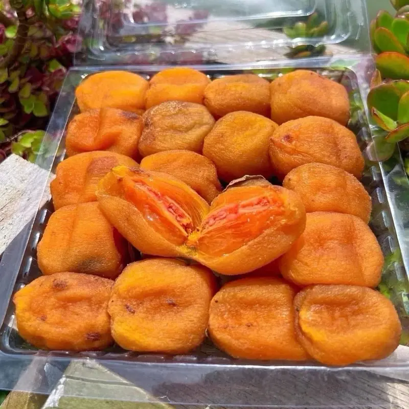 [ Hàng cao cấp size 15-20 quả ] 500GR Hồng vuông đồng không hạt Treo Gió Hoàng Minh Food Hồng Dẻo Đặc Sản Thơm Ngon Ngọt Tự Nhiên Phù Hợp Làm Quà Tặng Lễ Tết 2