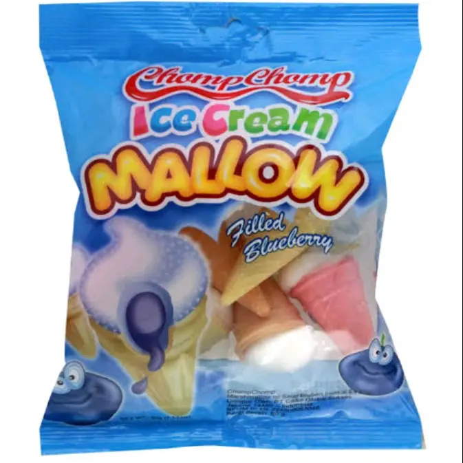 Icecreamallow - Marshmallow Berbentuk Es Krim - Rasanya Manis Susu