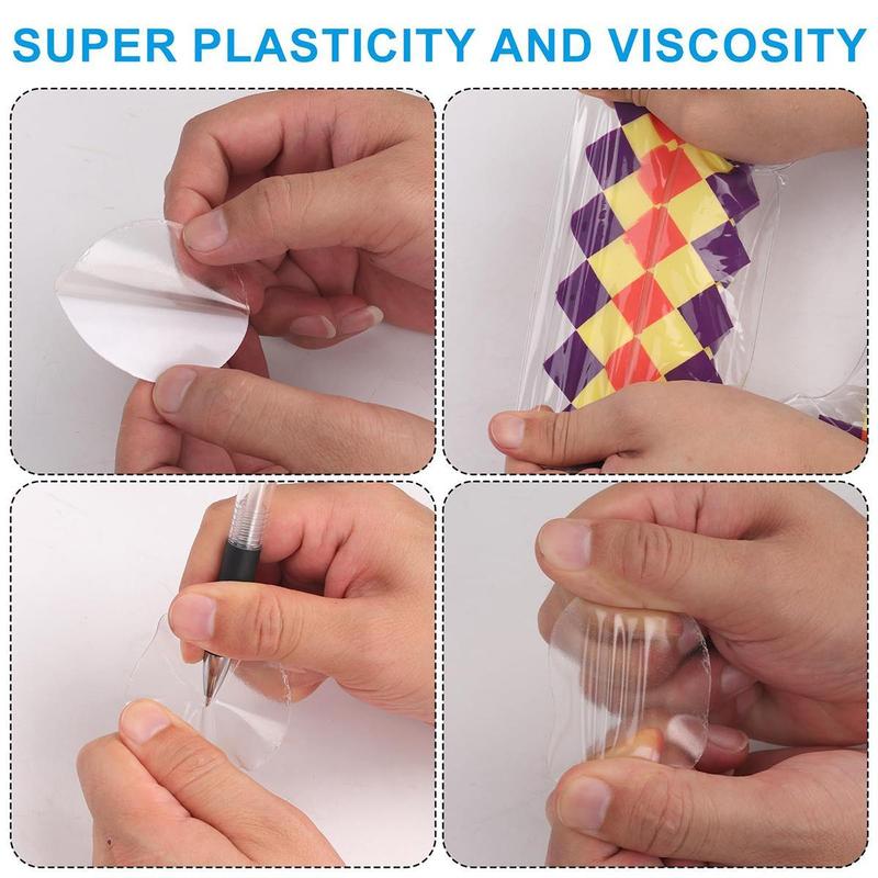 Product Introduction of Repair Patch Inflatable Repair Kit, 12Pcs Waterproof Multipurpose TPU Tent Repair Tape Outdoor Air Mattress Repair Kit For Inflatable Toys Canvas Pool Float And Tub Air Bed 21