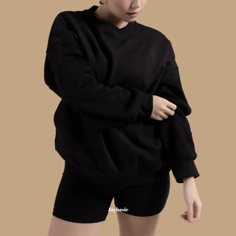 Joybasic Sweater Crewneck Premium Fleece Sweater Polos 6