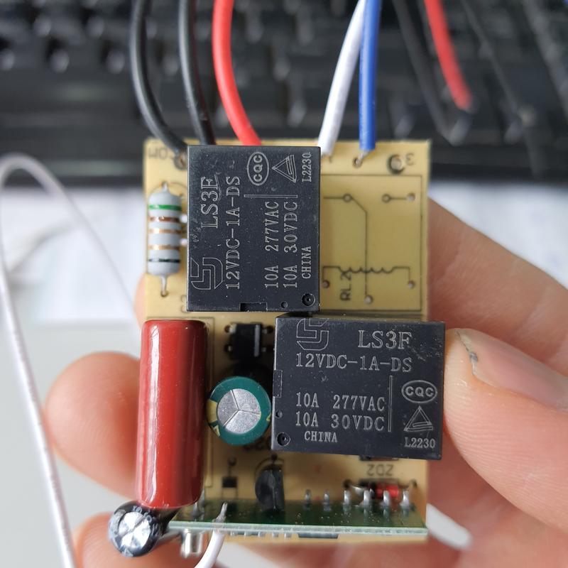 Công tắc điều khiển từ xa không dây RF 1 cổng 2 cổng mẫu mới bật tắt đèn quạt 220V 10A khoảng cách 30-50 mét 4