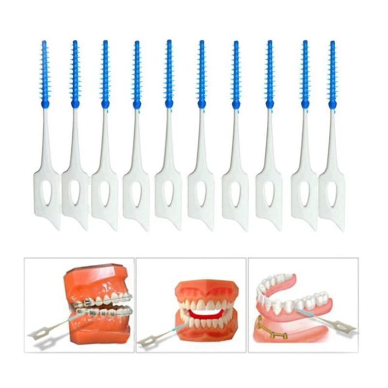 Comfort Dental Floss, Silicone Dental Flosses, Oral Care Gap Brush, Tooth Gap Cleaning Tool, Daily Oral Care Product 3