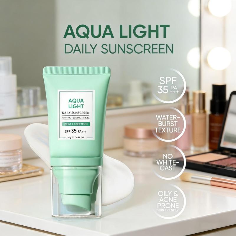 Kem Chống Nắng Aqua Light, 50 g, Không Gây Dị Ứng, Thích Hợp Cho Da Dầu Và Da…
