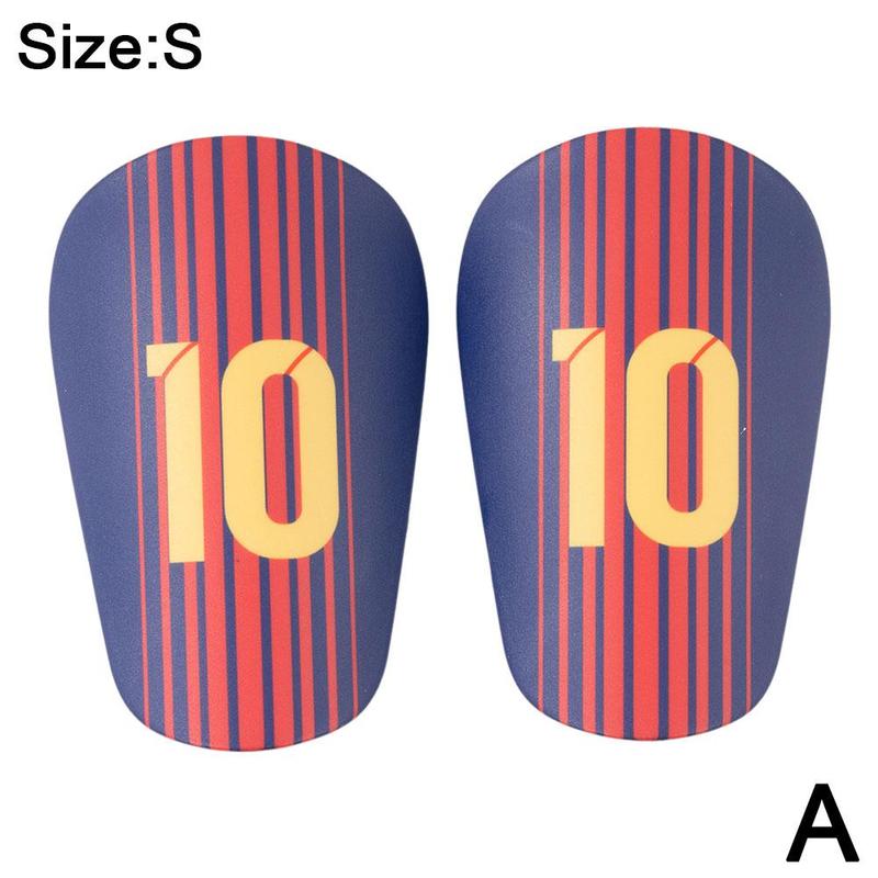 Product Introduction of 1pair Mini Football Leg Guards With Printed Star Numbers And Logos 24