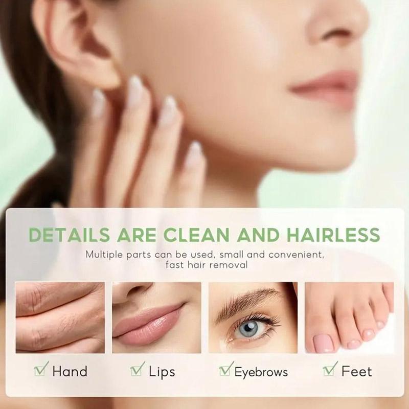 Product Introduction of Bộ tẩy lông bằng giấy sáp, cho toàn thân, tẩy lông môi, dưỡng ẩm, bao gồm bông giấy, F6V8 27