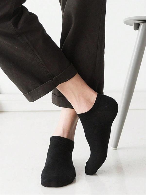 Women's 50 Pairs Solid Ankle Socks, Casual Comfortable Breathable Socks for Daily Wear, Multipack Low Cut Socks for Women & Girls 4