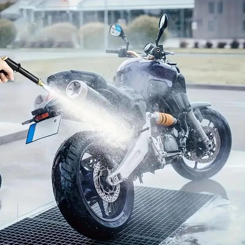 Car Wash Hose with Sprayer, Retractable Garden Hose with Multifunctional Sprayer, Adjustable Watering High Pressure Car Wash Tool 7