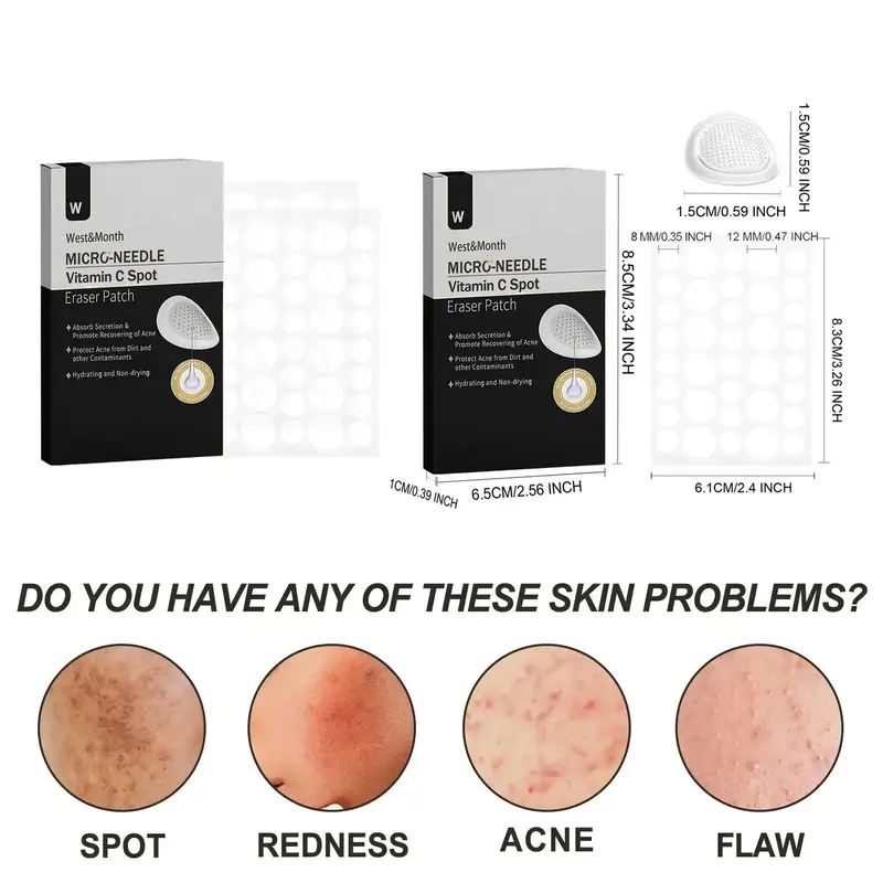 Acne Spot Cover Patch, 72pcs/set Facial Acne Treatment Patch, Face Acne Cover Patch, Skin Care Product 3