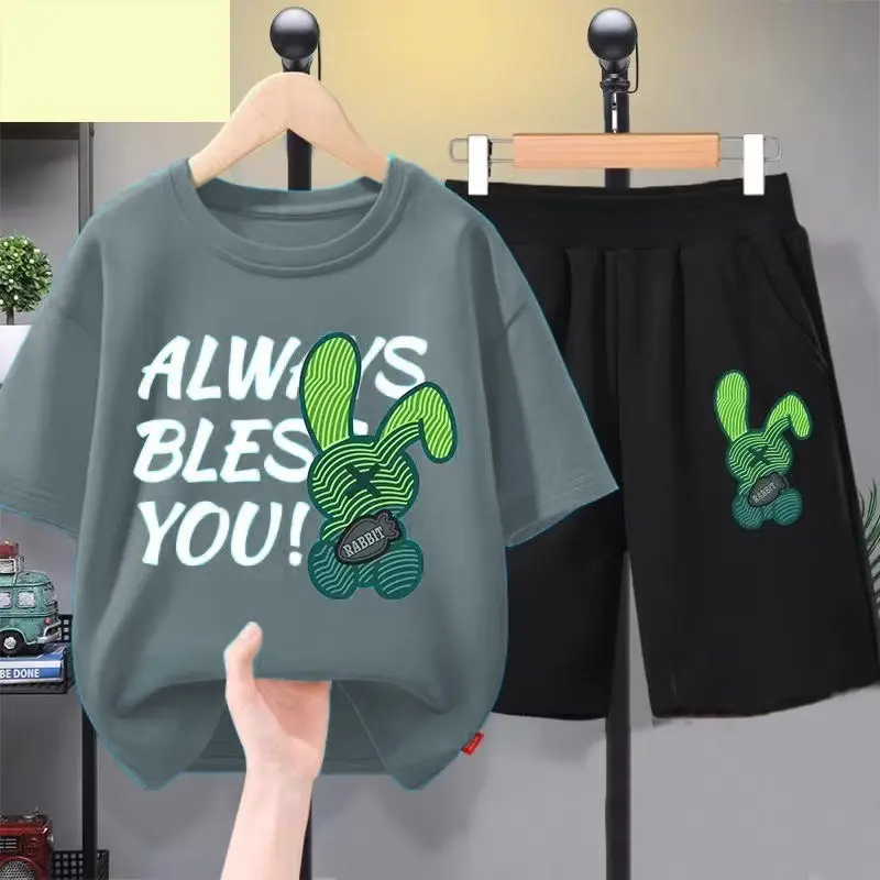Baju Anak - Setelan Anak Bunny Series / Setelan Fashion Unisex Anak Babytery Sablon Kelinci