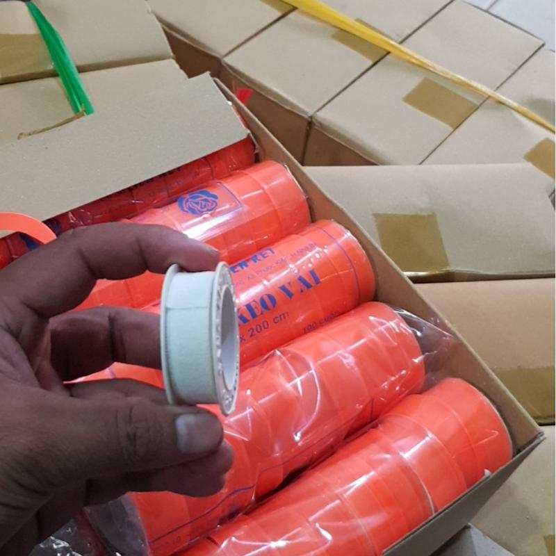 BĂNG KEO VẢI QUẤN CỰA GÀ ĐÁ (HỘP 100 CUỘN NHỎ)