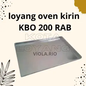 Loyang Oven Listrik Kirin KBO 200 RA/KBO 190 LW, Bahan Galvanis Anti Karat - Kitchenware