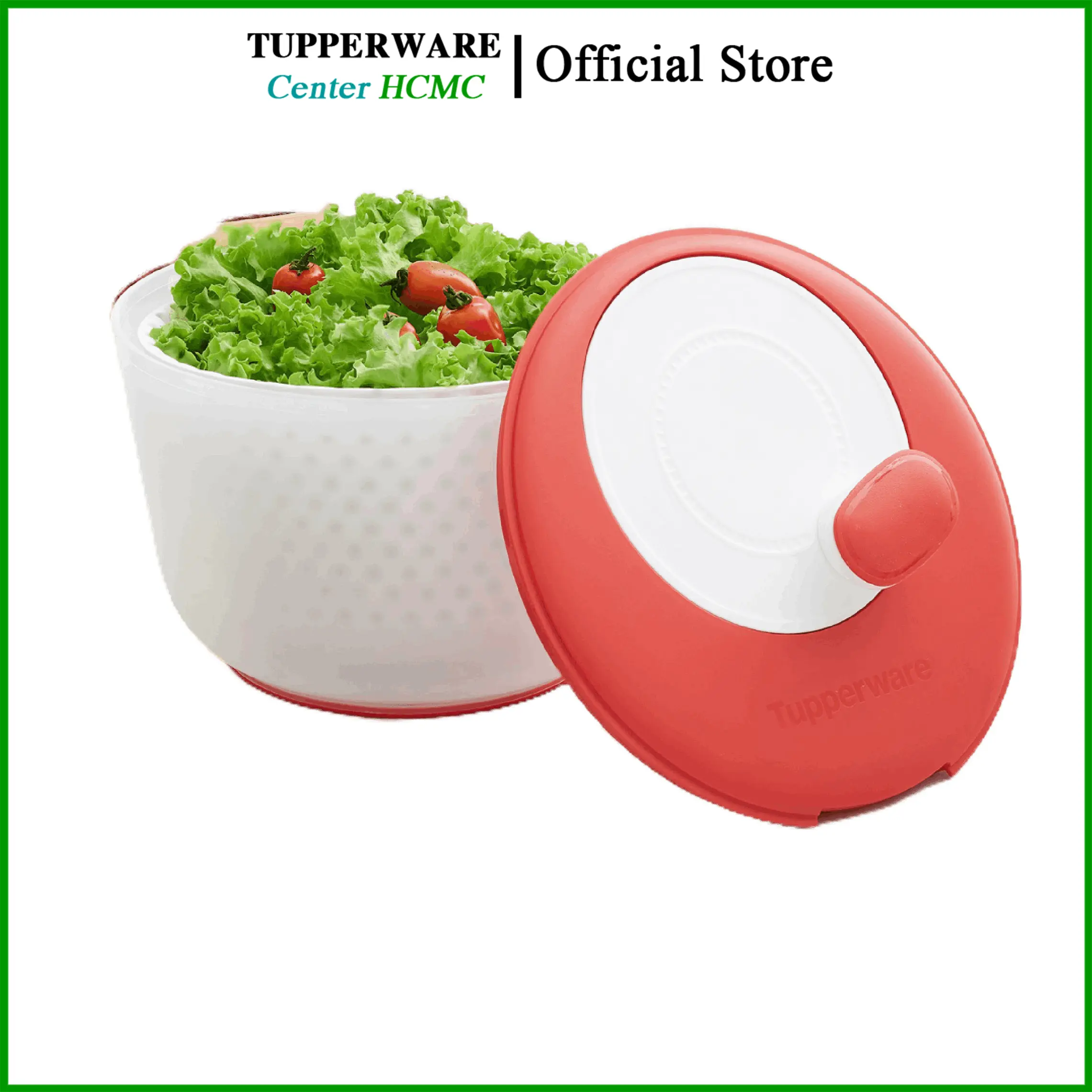 Dụng cụ quay rau Spinning Chef Tupperware chính hãng