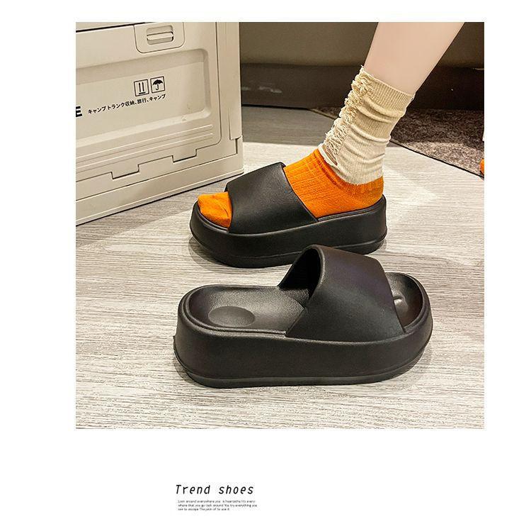 Product Introduction of Áo Đi Bên Ngoài Nam, Không Trơn Trượt, Dép Xăng Đan Tăng Dễ Phối Đồ Thời Trang Mới Mùa Hè Cho Nữ, Chất Liệu Eva, Khử Mùi, Thích Hợp Cho Nữ Đế Bằng Slipper DéP Quai Ngang Đồng Dép Lê 20