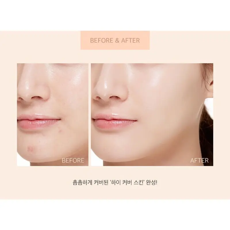 Phấn Nước Kềm dầu Cushion Missha Đỏ Velvet Finish - Cover Lasting - Moist Up Cushion SPF50+ PA+++ 6