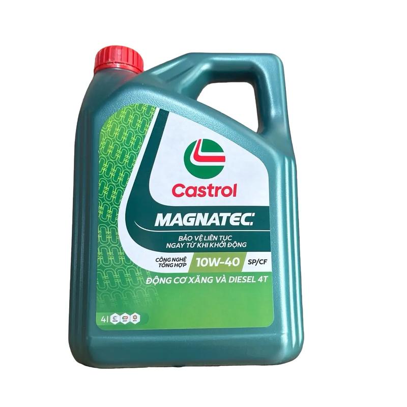 CASTROL MAGNATEC 10W40 API SP Dầu nhớt công nghệ tổng hợp cho động cơ máy xăng senfine co 2