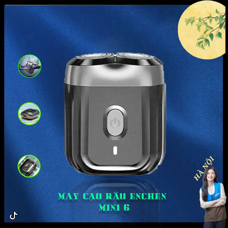Máy cạo râu Enchen Mini 6 - Nhỏ gọn, tiện lợi, mang theo đi du lịch thuận tiện enchen  mini 0
